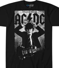 Angus Poster Black T-Shirt