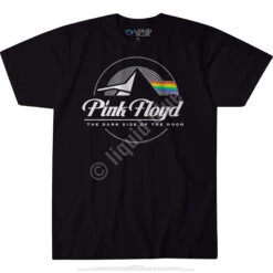 Pink Floyd Dark Side Graphic Black T-Shirt -Pink Floyd shop 31884f 53166.1488396818