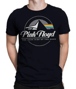 Pink Floyd Dark Side Graphic Black T-Shirt