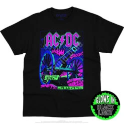 TNT Blacklight Black T-Shirt -Pink Floyd shop 31923f blacklight 49374.1562622223