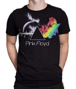 Pink Floyd Any Colour You Like Black Athletic T-Shirt