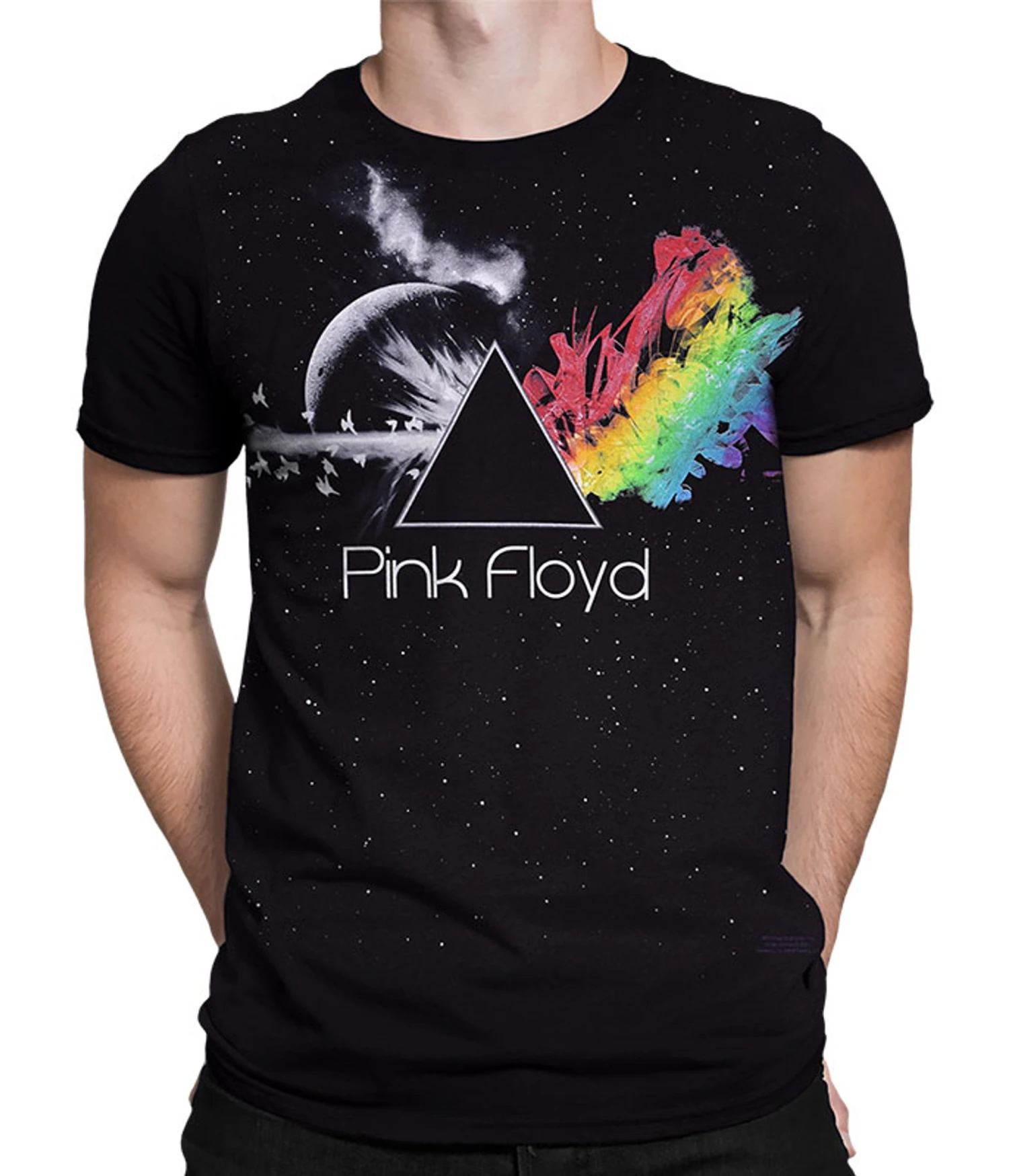 Pink Floyd Any Colour You Like Black Athletic T-Shirt 1 Pink Floyd Any Colour You Like Black Athletic T-Shirt