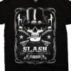 Bottle Of Slash Black Athletic T-Shirt
