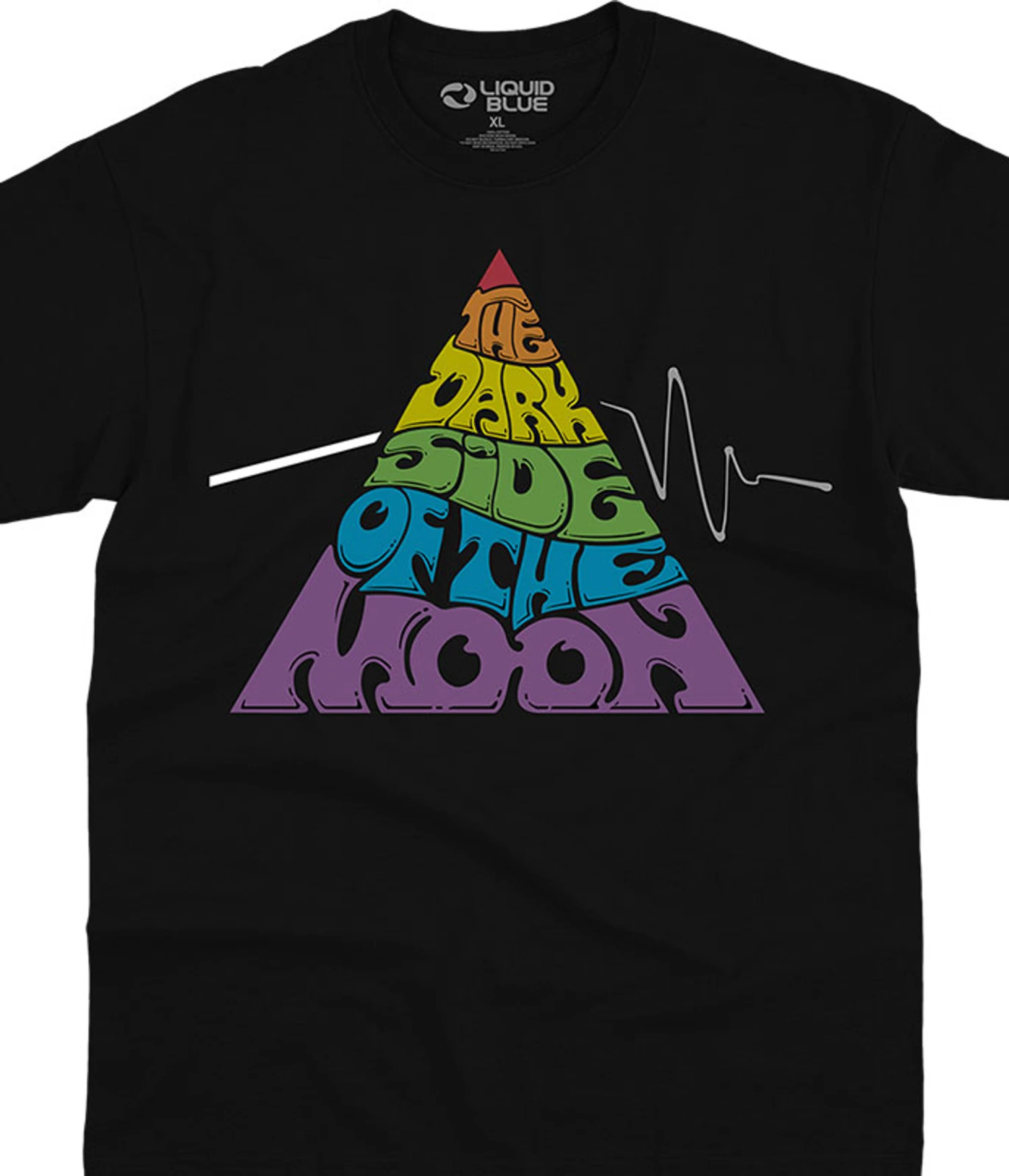 Pink Floyd Pyramid Groove Black T-Shirt 1 Pink Floyd Pyramid Groove Black T-Shirt