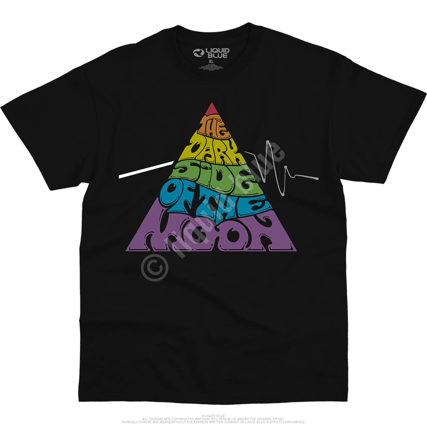 Pink Floyd Pyramid Groove Black T-Shirt 2 Pink Floyd Pyramid Groove Black T-Shirt - Image 2