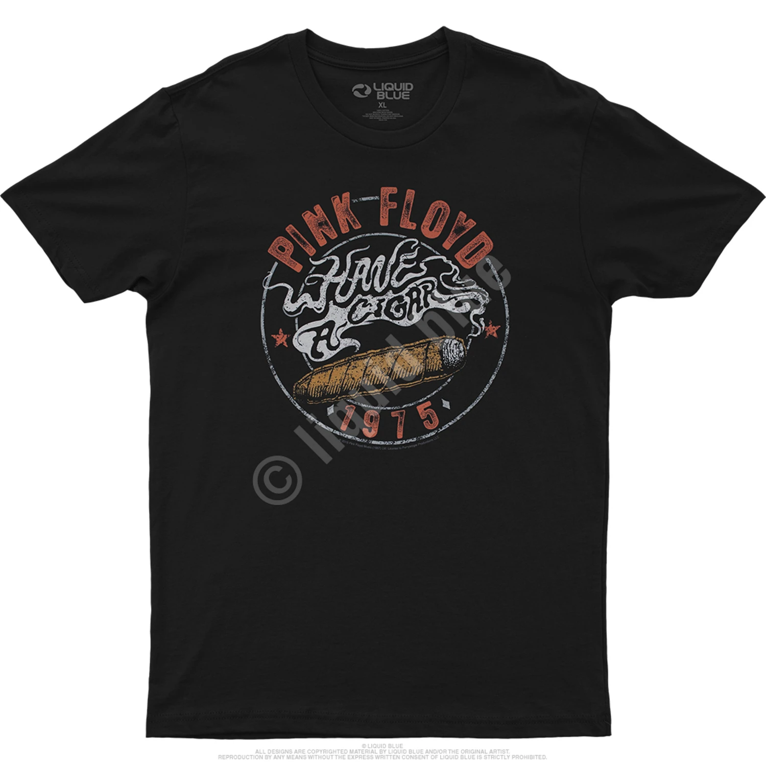 Pink Floyd Gravy Train Black Athletic T-Shirt 2 Pink Floyd Gravy Train Black Athletic T-Shirt - Image 2