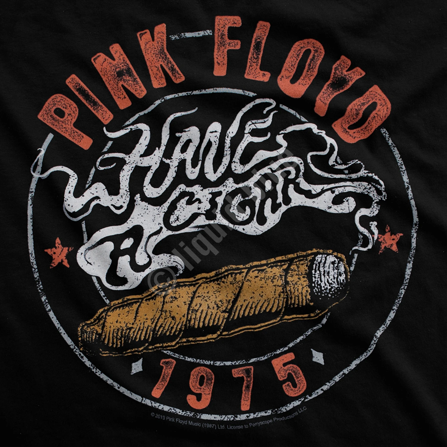 Pink Floyd Gravy Train Black Athletic T-Shirt 3 Pink Floyd Gravy Train Black Athletic T-Shirt - Image 3