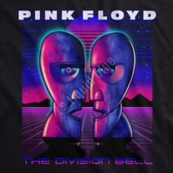 Pink Floyd Division Bell Vaporwave Black T-Shirt 5 Pink Floyd Division Bell Vaporwave Black T-Shirt -Pink Floyd shop 31961f artwork 84676.1638221370