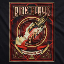 Pink Floyd Wish You Were Here Black T-Shirt -Pink Floyd shop 31976f artwork 23898.1628103889