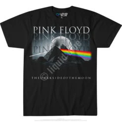 Pink Floyd Pyramid Spectrum Black T-Shirt -Pink Floyd shop 31979f 03459.1488396633