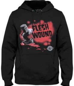 Flesh Wound Black Hoodie