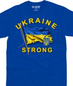 Ukraine Strong Royal T-Shirt