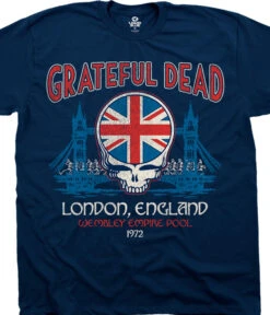 Wembley Empire Pool Navy Athletic T-Shirt