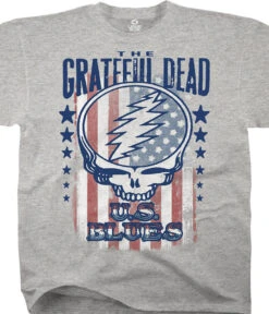 U.S. Blues Heather Grey Poly-Cotton T-Shirt