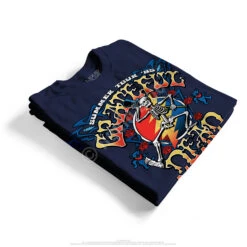 Strutting Skelly Navy T-Shirt -Pink Floyd shop 61554f stack 65739.1533581387