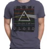 Pink Floyd Dark Side Stamp Grey Athletic T-Shirt