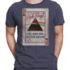 Pink Floyd Dark Side Deck Grey Athletic T-Shirt