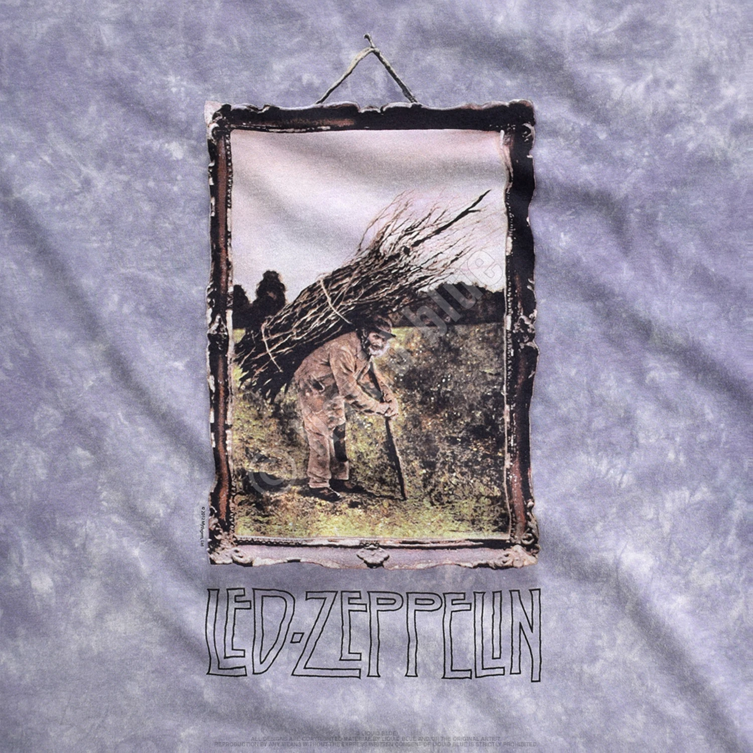 Man With Sticks Tie-Dye T-Shirt 6 Man With Sticks Tie-Dye T-Shirt - Image 6