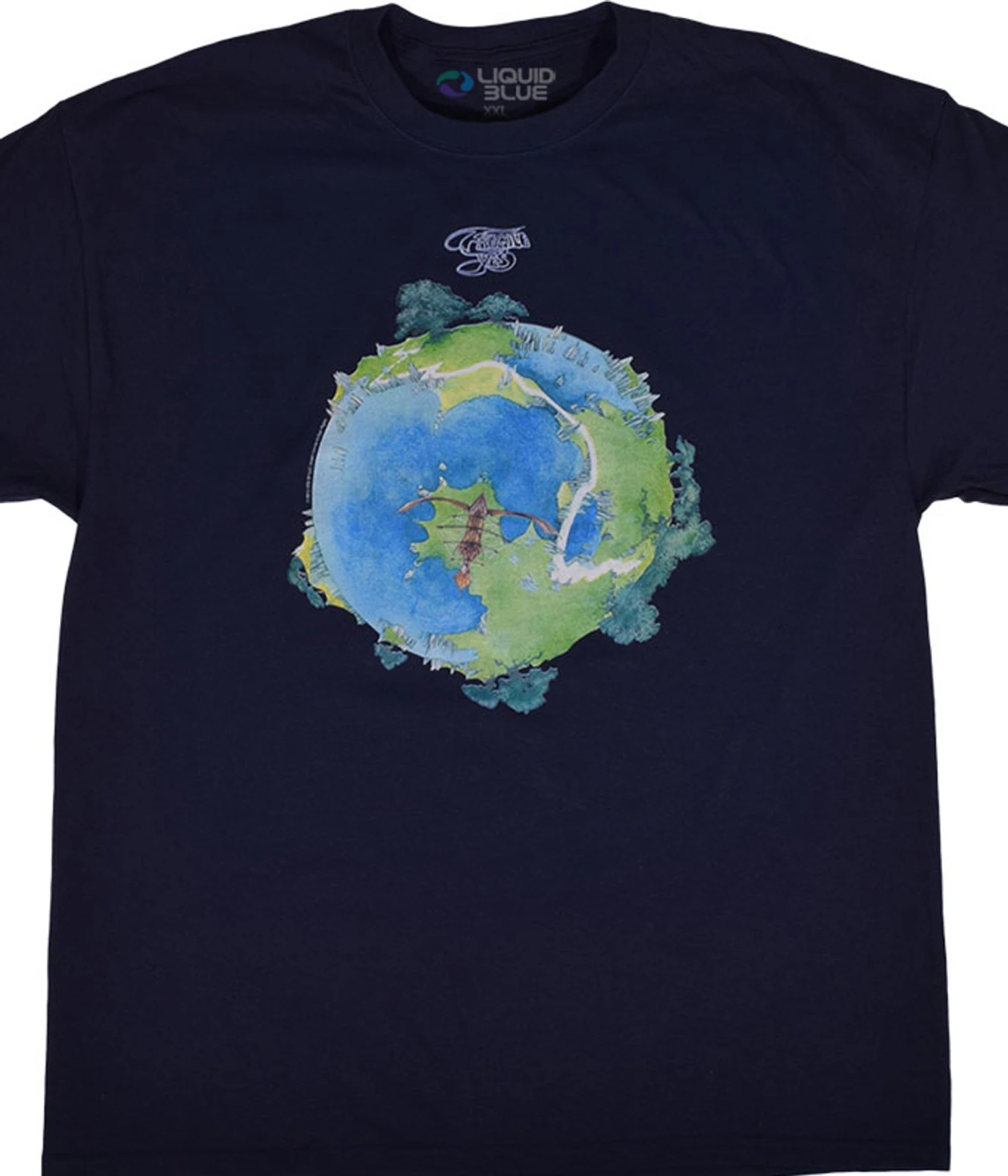 Yes! Fragile Navy T-Shirt 1 Yes! Fragile Navy T-Shirt