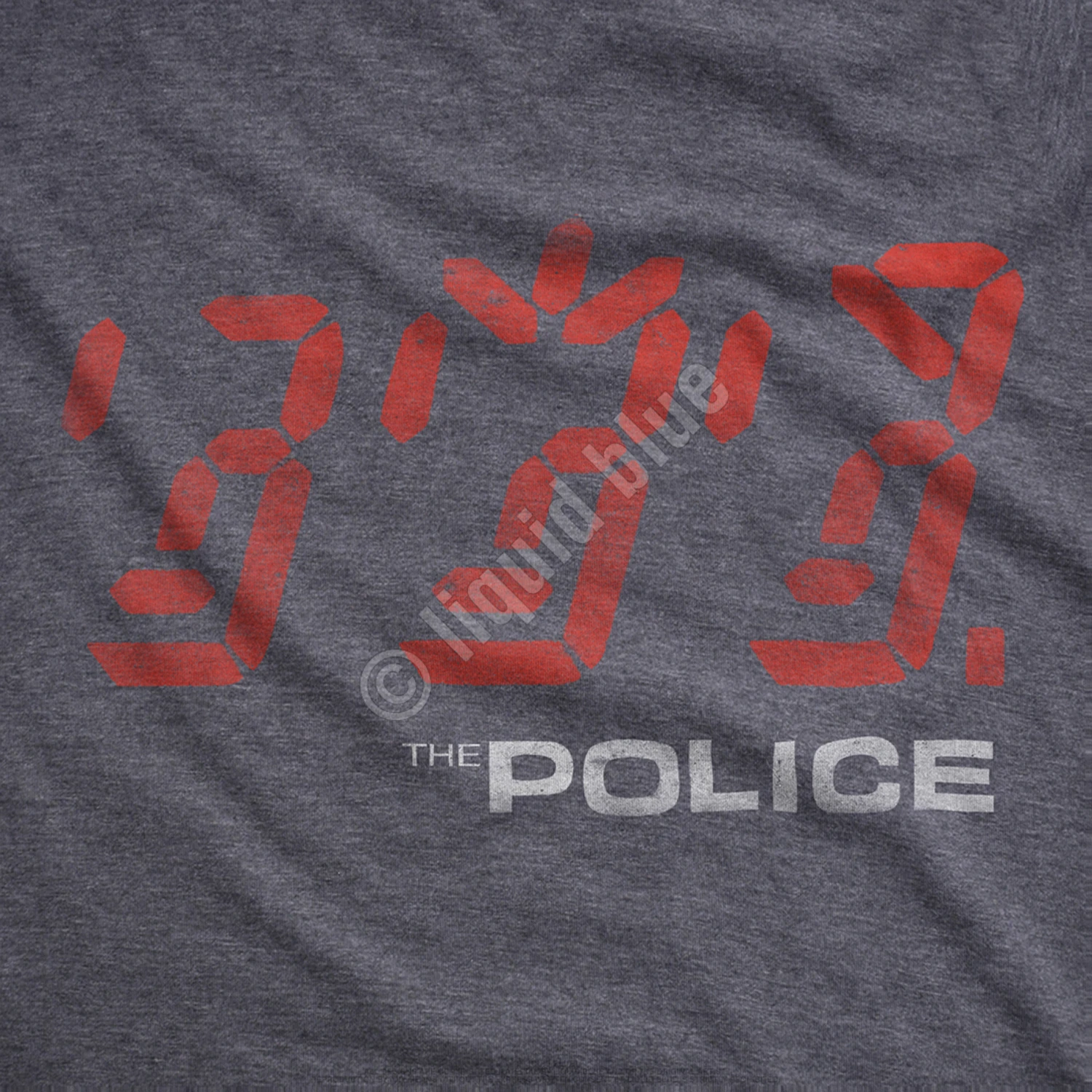 Ghost In The Machine Dark Heather Poly-Cotton T-Shirt 4 Ghost In The Machine Dark Heather Poly-Cotton T-Shirt - Image 4