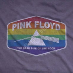 Pink Floyd Dark Side Brand Grey Athletic T-Shirt -Pink Floyd shop 61870f artwork 35917.1488396833
