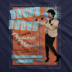 Famous Flames Navy Athletic T-Shirt 7 Famous Flames Navy Athletic T-Shirt -Pink Floyd shop 61874f artwork 62160.1492104037