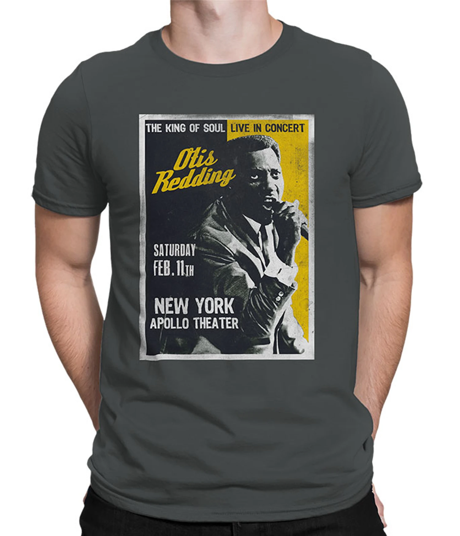 Apollo Theatre Grey Athletic T-Shirt 1 Apollo Theatre Grey Athletic T-Shirt