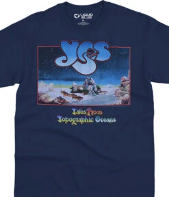 Yes! Tales Navy Athletic T-Shirt