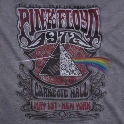 Pink Floyd Carnegie Hall Dark Heather Pullover Hoodie -Pink Floyd shop 62624f artwork 09396.1488396701