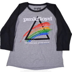 Pink Floyd Spectrum Splash Womens Raglan Heather Grey T-Shirt 5 Pink Floyd Spectrum Splash Womens Raglan Heather Grey T-Shirt -Pink Floyd shop 62826Wf 03791.1650310478