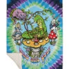 All Mad Here Fleece Throw Blanket