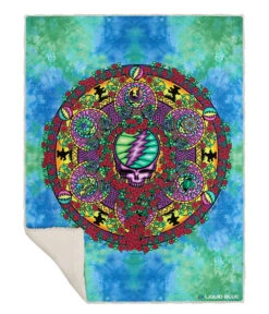 Celtic Mandala Fleece Throw Blanket