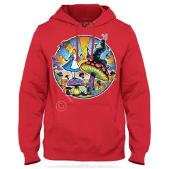 Alice Mod Hoodie -Pink Floyd shop AW0001HDREDf 27143.1664840273