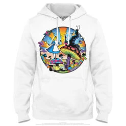 Alice Mod Hoodie -Pink Floyd shop AW0001HDWHTf 20877.1664840273
