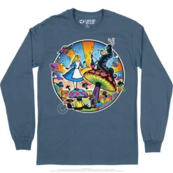 Alice Mod Long Sleeve T-Shirt 16 Alice Mod Long Sleeve T-Shirt -Pink Floyd shop AW0001LSIBLf 19869.1664840290