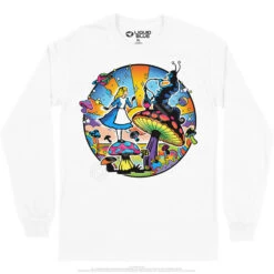 Alice Mod Long Sleeve T-Shirt 18 Alice Mod Long Sleeve T-Shirt -Pink Floyd shop AW0001LSWHTf 52484.1664840290