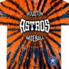 MLB Houston Astros Burst Tie-Dye T-Shirt