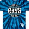 MLB Tampa Bay Rays Burst Tie-Dye T-Shirt