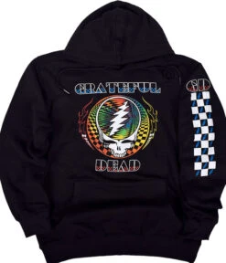 Optic SYF Black Sleeve Printed Hoodie