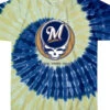 MLB Milwaukee Brewers Steal Your Base Tie-Dye T-Shirt