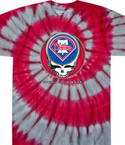 MLB Philadelphia Phillies Steal Your Base Tie-Dye T-Shirt