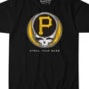 MLB Pittsburgh Pirates Steal Your Base Black Athletic T-Shirt