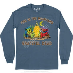 Fire In The Mountain Long Sleeve T-Shirt 16 Fire In The Mountain Long Sleeve T-Shirt -Pink Floyd shop GD0018LSIBLf 93612.1664578180