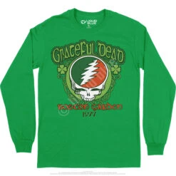 Shamrock 77 Long Sleeve T-Shirt -Pink Floyd shop GD0020LSIGRf 45452.1664581083