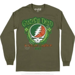 Shamrock 77 Long Sleeve T-Shirt -Pink Floyd shop GD0020LSMLGf 05985.1664581083