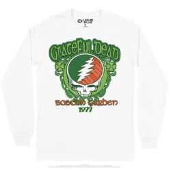 Shamrock 77 Long Sleeve T-Shirt -Pink Floyd shop GD0020LSWHTf 66949.1664581083