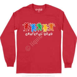 Metro Bears Long Sleeve T-Shirt 12 Metro Bears Long Sleeve T-Shirt -Pink Floyd shop GD0024LSREDf 39024.1668559442