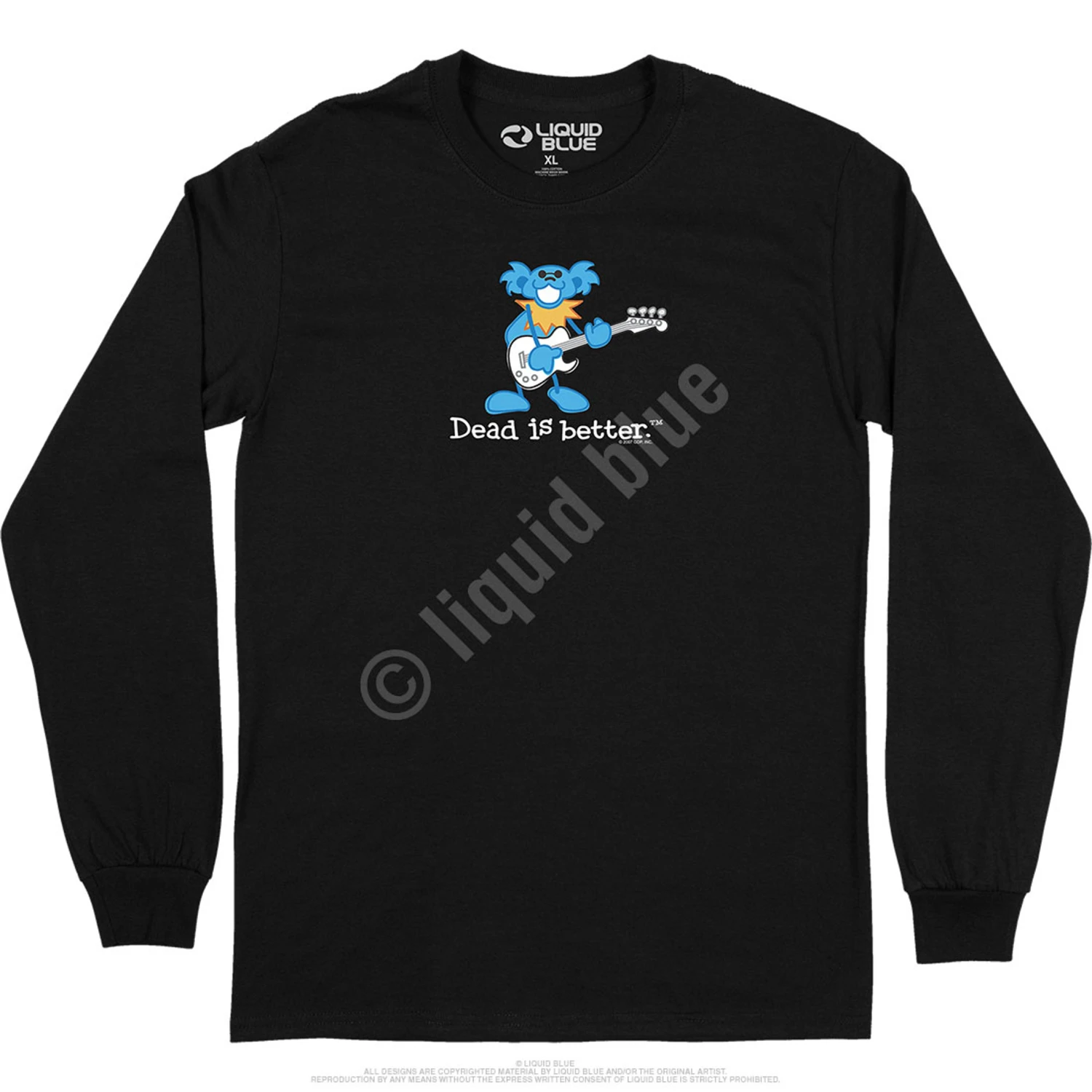 Guitar Dead Is Better Long Sleeve T-Shirt 18 Guitar Dead Is Better Long Sleeve T-Shirt - Image 18