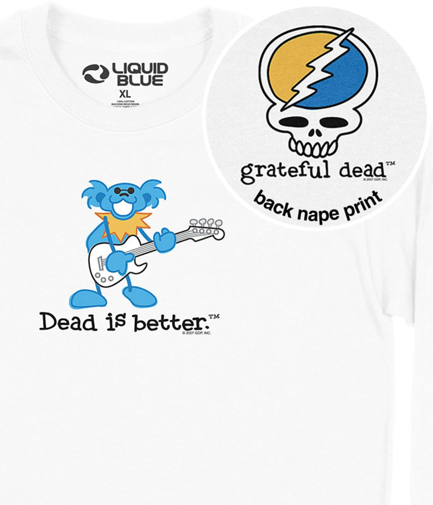 Guitar Dead Is Better Long Sleeve T-Shirt 1 Guitar Dead Is Better Long Sleeve T-Shirt