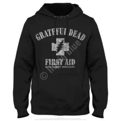 First Aid Hoodie -Pink Floyd shop GD0044HDBLKf 47221.1668270259